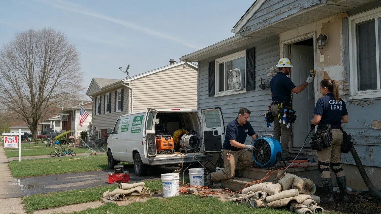 Flood Cleanup in Lake City, PA near me