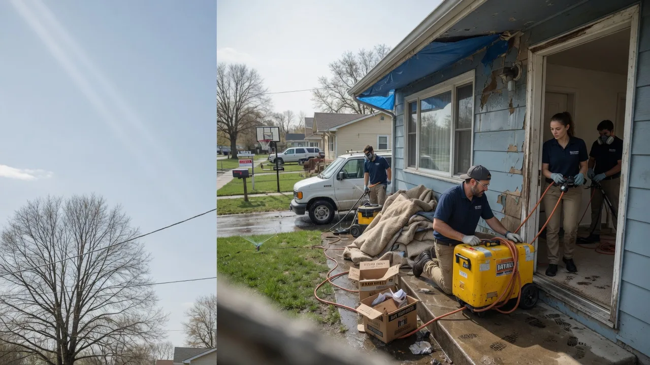 Basement Flood Cleanup in Lake City, PA near me